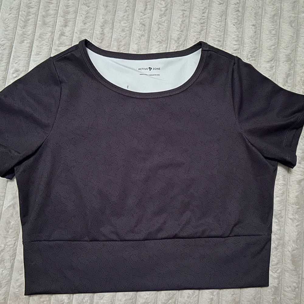 Black Crop Top